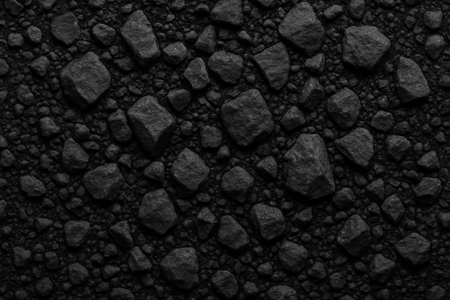BLACK GRAVEL BACKGROUND